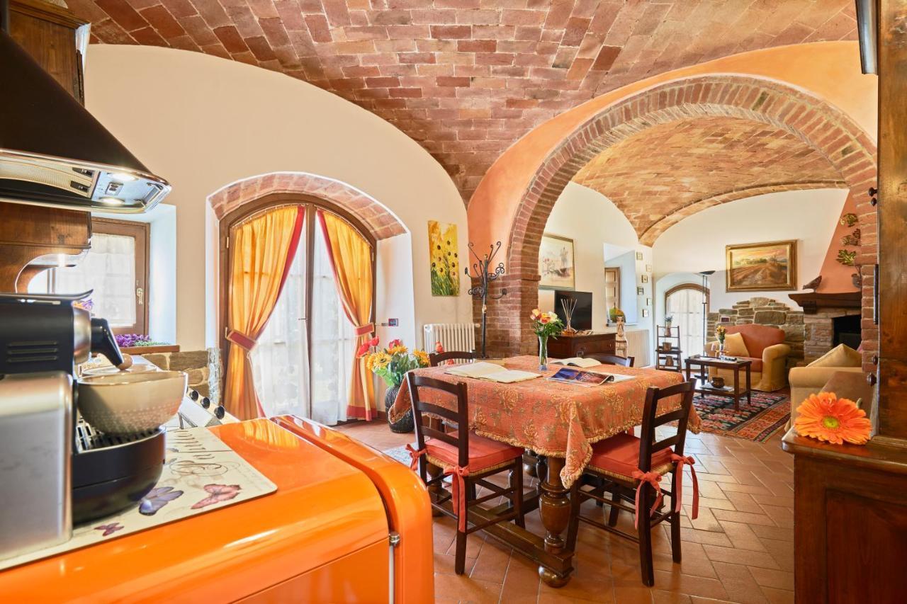 Podere La Casina Country Chic Rigomagno エクステリア 写真