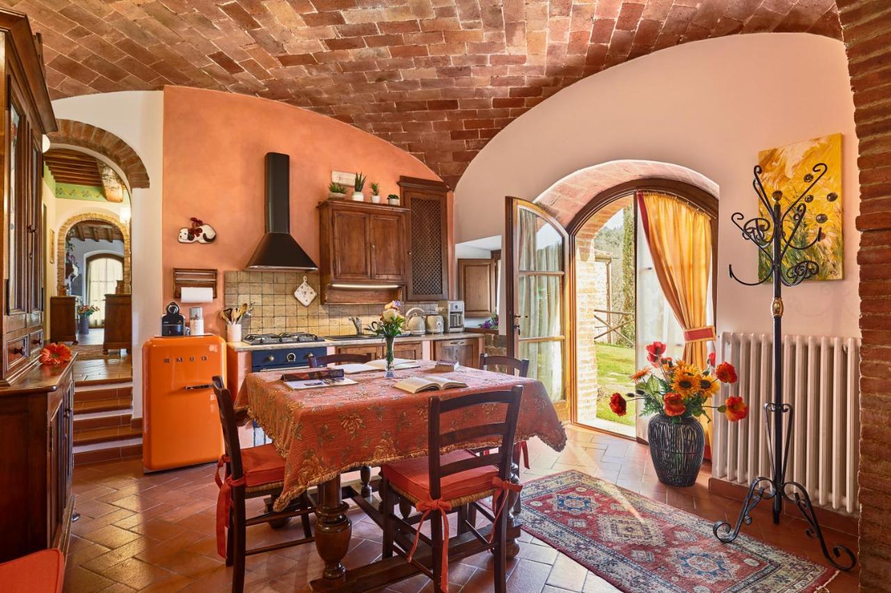 Podere La Casina Country Chic Rigomagno エクステリア 写真