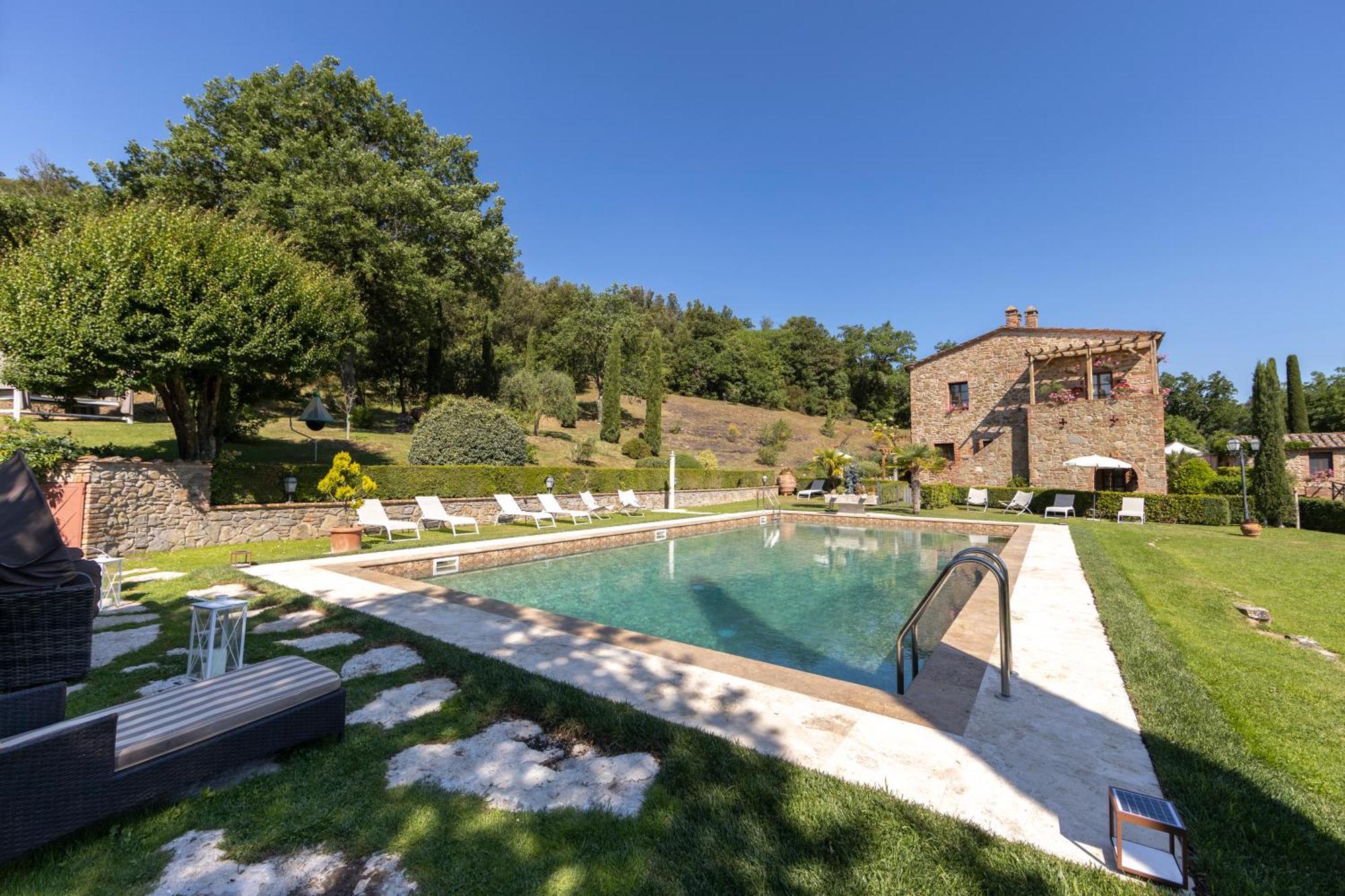 Podere La Casina Country Chic Rigomagno エクステリア 写真