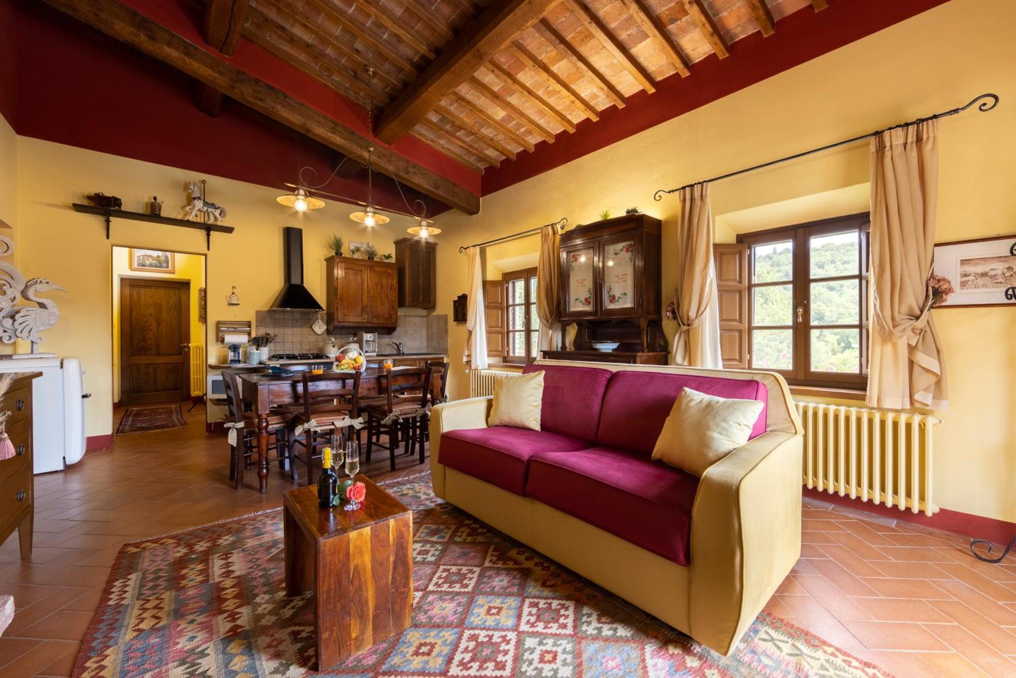 Podere La Casina Country Chic Rigomagno エクステリア 写真